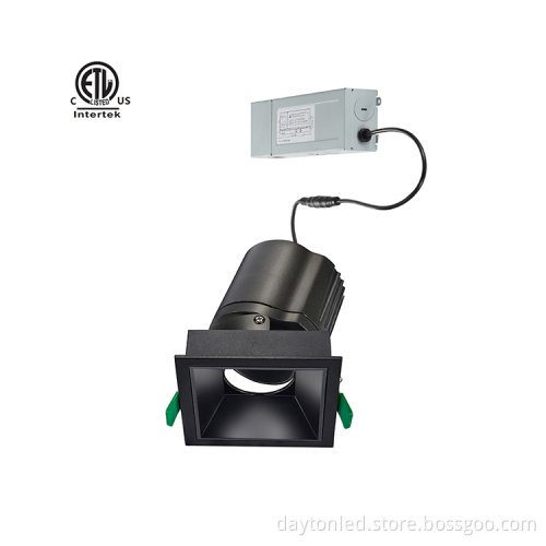 High-Quality COB LED Downlight - Modern Hotel Engineering 8W Aluminum 50W Anti-Glare